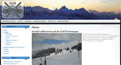 Desktop Screenshot of club76.ch