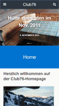 Mobile Screenshot of club76.ch